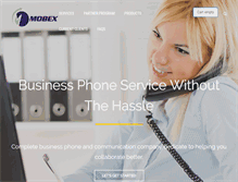 Tablet Screenshot of mobex.biz