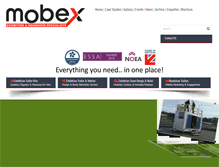 Tablet Screenshot of mobex.co.uk